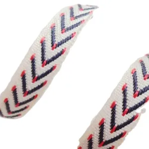 African style 1cm geometrical v shape embroidery jacquard ribbon for embroidery design