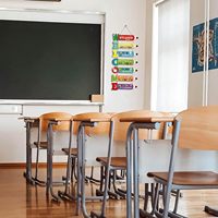 Panneau de bienvenue pour porte de classe en bois, en forme de crayon, design artistique de dessin animé motivant, pour la première journée d'école - Panneaux muraux en bois pour la maternelle