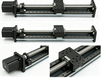 Module linéaire robuste, course de 1000 mm, vis à billes G16, actionneur linéaire de 0,03 mm, chargement/déchargement CNC, charge utile de 30 kg, aluminium