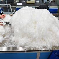 90% du duvet de canard de caille d'élevage d'origine Hebei, matériau de rembourrage en grappes de grande taille, haute capacité de gonflage, certifié RDS, fournisseur grossiste