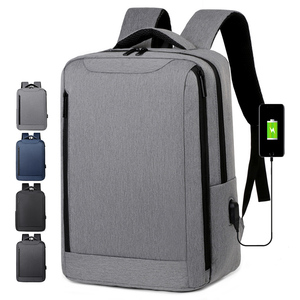 Biểu Tượng Tùy Chỉnh Thời Trang Đơn Giản Trường Cao Đẳng Máy Tính Xách Tay Ba Lô Với USB Bán Buôn Không Thấm Nước Du Lịch Bình Thường Máy Tính Ba Lô - Product Image 1