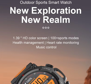 Reloj inteligente de moda para deportes al aire libre S56t con pantalla redonda HD de 1,39 "360*360 resistente al agua BT llamada asistente de voz reloj para hombre - Product Image 2