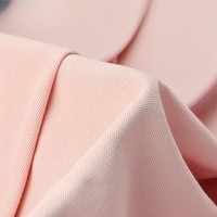 215gsm yeux d'oiseau maille tricot 100% coton piqué jersey tissu piqué pour hommes polo t-shirts