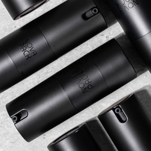 Matte đen không có không khí bơm chai 15ml 30ml 50ml không có không khí chai người đàn ông chăm sóc da bao bì sang trọng 1oz Mặt Kem Huyết thanh bơm chai - Product Image 4