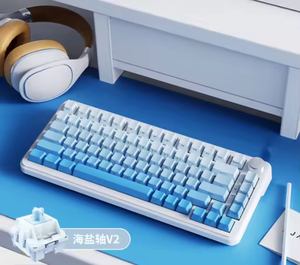 คีย์บอร์ดเกมมิ่งแบบมีสายสามโหมด PRO USB-C 2.4G บลูทูธ ฮอตสวอปได้ ไฟ RGB Backlit - Product Image 5