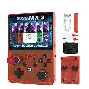 Console de <span class=keywords><strong>jeu</strong></span> portable FORYOBUD R36 MAX 2, système Linux, écran IPS HD de 4,5 pouces, Wi-Fi intégré, plus de 18000 jeux, personnalisation du joystick d'arcade - Product Image 1