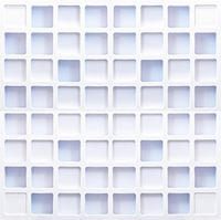 Diffuseur acoustique insonorisant en EVA, forme carrée, 60x60x5cm, 30-50dB, panneau de mousse insonorisant, panneau acoustique mural