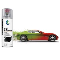 Peinture en aérosol transparente 2K avec peinture de voiture à haute dureté Vernis de finition 2K brillant pour peinture de voiture