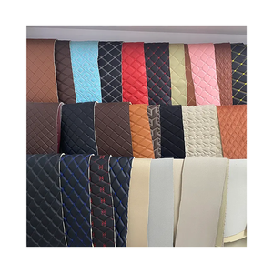 Cubierta de coche de alta calidad, producto de cuero para asiento, materia prima, fácil limpieza, asiento <span class=keywords><strong>AUTO</strong></span>, materias primas, cuero sintético pvc - Product Image 2