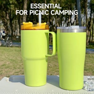 <span class=keywords><strong>Promo</strong></span> hadiah Tumbler OEM harga pabrik baja tahan karat cetakan khusus terisolasi BPA gratis sedotan tutup cangkir mobil 20 oz 30 oz Tumbler - Product Image 5