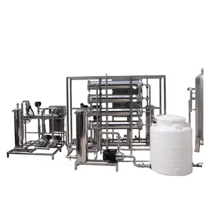 Sistema de purificación de agua 4000LPH, sistema de filtro de agua de pozo, equipo de purificación de agua UV de China