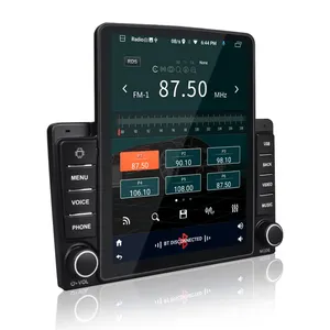 Roadjoy Android Slank Chassis Auto Multimediasysteem Autoradio 9.5 Inch Verticale Schermspiegel Link Auto Dvd-Speler Navigatie