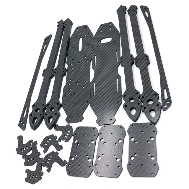 FPV Drone Frame KIT 8/9/10inch 367/387/427mm Carbon Fiber for RC FPV Freestyle Long Range Racing Drone Quadcopter