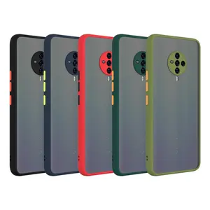 Mobile Cover Lieferant Smoke Matte Handy gehäuse PC TPU Telefon zubehör Fall für vivo S6 5G X30 X50 Pro iQOO Neo 3 Y50 S1 V9