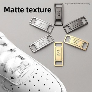 Accesorio Decorativo Colorido Estilo <span class=keywords><strong>Air</strong></span> <span class=keywords><strong>Force</strong></span> 1, Etiqueta Metálica Moderna para Zapatillas Deportivas de Hombre, Hebilla de Zapatos a la Moda - Product Image 1