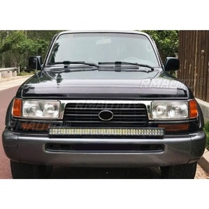 Bandes décoratives LED pour calandre de pare-chocs, kit carrosserie, éclairage de calandre avant pour Toyota Land Cruiser LC80 FJ80, pièce extérieure - Product Image 3