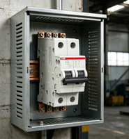 Interruptor automático en miniatura ABB S202-B16 16A de 2 polos tipo B con capacidad de ruptura de 6kA para armario de distribución industrial