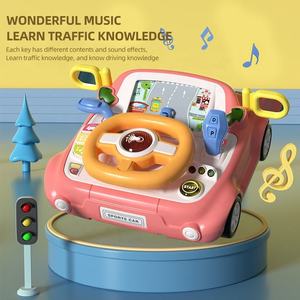 Multi Function Simulation Early Education Driving Baby Car Traffic <strong>Kids</strong> <strong>Steering</strong> <strong>Wheel</strong> Toy With Light Music - Product Image 3
