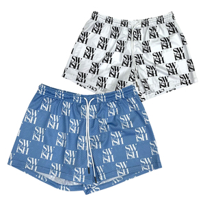 Pantalones Cortos Deportivos Unisex Transpirables de Talla Grande con Estampado Personalizado, Pantalones Cortos Atléticos Sublimados - Product Image 1