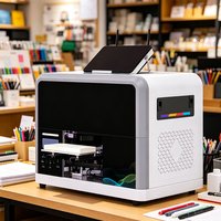 Impresora de Inyección de Tinta UV de Escritorio de Alta Velocidad para Decoración Personalizada de Insignias y Regalos, Impresora Plana de Inyección de Tinta UV
