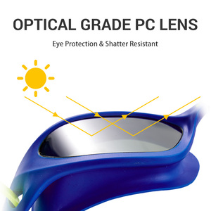 <span class=keywords><strong>Gafas</strong></span> de Natación Transparentes HD Antivaho Eyeline 2024, Venta al por Mayor de Fábrica, Lentes de PC Impermeables para Hombres y Mujeres, Junta de Silicona, <span class=keywords><strong>Buceo</strong></span> para Adultos - Product Image 4