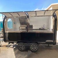 Kiosque de nourriture rapide personnalisé, camion de crème glacée, support de Hot-Dog, Mini snack Portable, magasin, chariots de nourriture mobiles à vendre