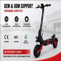 Trottinette électrique à double moteur 6000W, 75 km/h, tout-terrain, pneus larges de 11 pouces, frein hydraulique, trottinette électrique pour adultes