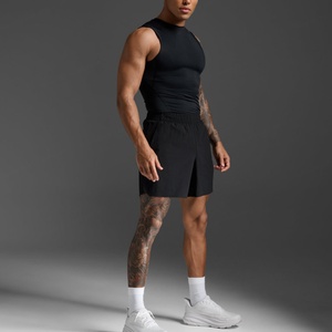 Débardeur de compression personnalisé pour l'entraînement, le fitness et la musculation, coupe courte, design amusant, idéal pour la gym - Product Image 2