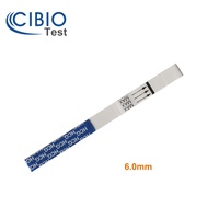 Test rapide pour auto-diagnostic féminin : Détection d'opioïdes synthétiques et d'hormone HCG – Tests de grossesse HCG, bandelette de 6,0 mm