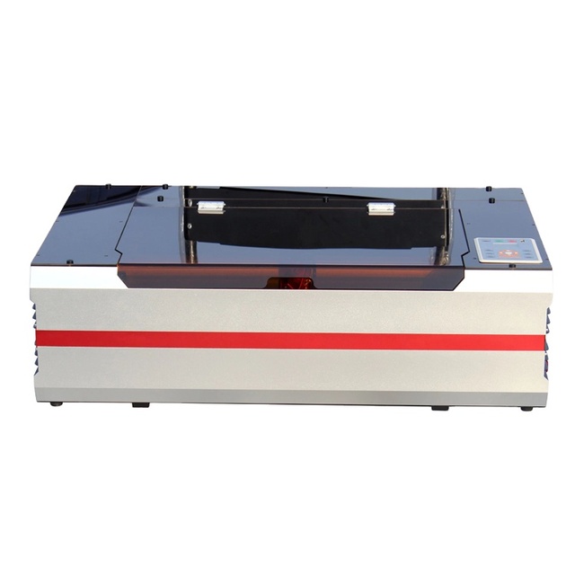Factory Desktop 40W/50W CO2 Laser Cutting Engraving Machine for Wood/Rubber AI/BMP Support Water-Cooled High-Accuracy CNC System