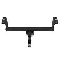 Barre de remorquage en acier Mitsubishi L200 Triton 2020+ pour camionnette 4x4, revêtement noir, capacité de charge maximale de 7800 lb