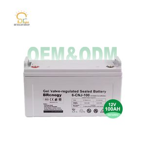 BR năng lượng mặt trời nóng bán chu kỳ sâu năng lượng mặt trời Gel pin 12V 200AH Gel pin với Gel công suất đầy đủ - Product Image 3