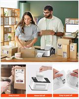 Étiquettes d'expédition directe thermique de qualité supérieure autocollants adhésifs 4x6 pouces pour imprimante thermique