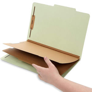 גודל מכתב מכירה חמה אפור ירוק תיקיית קבצי סיווג משרד משפט רפואי מדווח משרד מנילה תיקיית קבצי נייר - Product Image 5