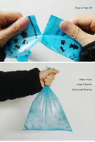 Sacs à déjections pour chiens biodégradables Puda, compostables, écologiques, en amidon de maïs, recyclables