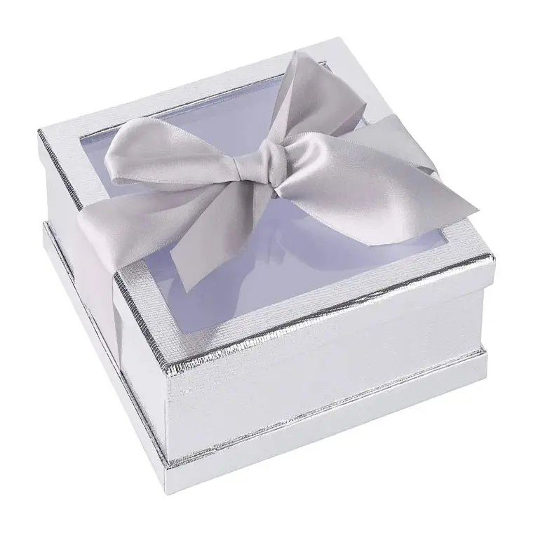 Kotak hadiah Hari Ibu kustom 6x6x2 "parfum kosmetik kue kemasan permen kotak hadiah tanda pengenal 900