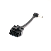 Cable Adaptador de Alimentación de 8 Pines a DC, Conector de Módulo de Fuente de Alimentación de 8 Pines a DC2.5 en Ángulo, Cable Modular de 8 Pines ATX/PCIE a DC