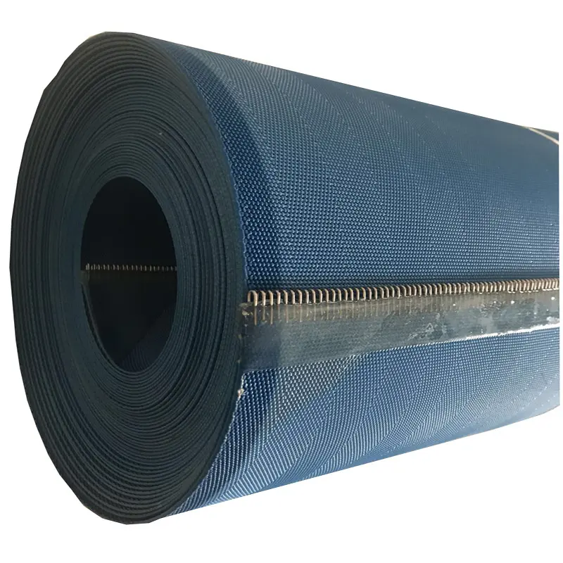 Directe Verkoop Blauwe Polyester Slib Ontwatering Persfilter Gaas Transportband