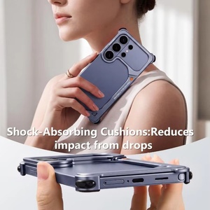 Funda de Aluminio Metálico de 9 Formas para Teléfono Samsung S26 Ultra con Soporte Oculto para Cámara y Cubierta Antigolpes en las Cuatro Esquinas - Product Image 3
