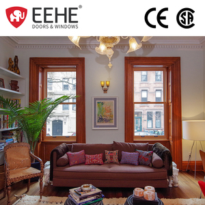 Eehe cửa sổ treo bằng nhôm chống bão kính cường lực đôi cửa sổ treo bằng nhôm cố định - Product Image 2