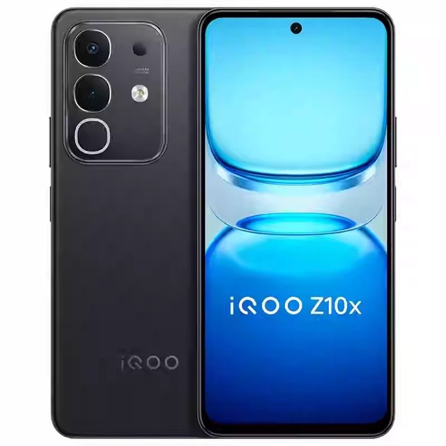 Original IQOO Z10X 5G Octa Core Smartphone 6.72" FHD+ 120Hz Display Dimensity 7300 Android 15 Dual SIM 6500mAh Battery French