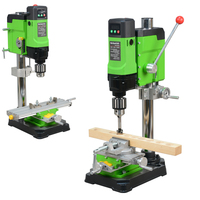 Perceuse de table compacte robuste Beking 1200W avec mandrin de 16 mm et base en fonte, perceuse à colonne combinée