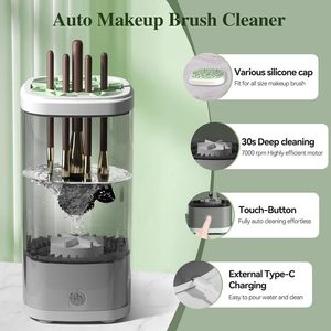 Limpiador y Secador de Brochas de Maquillaje Eléctrico Automático con Motor de 7000 RPM, Portátil para Todos los Tamaños, Uso Doméstico y Comercial - Product Image 4