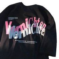 T-shirts Personnalisés Pour Hommes En Gros, Coton Ring-Spun, Manches Courtes, Couleur Unie, Vierges, Impression De Logo