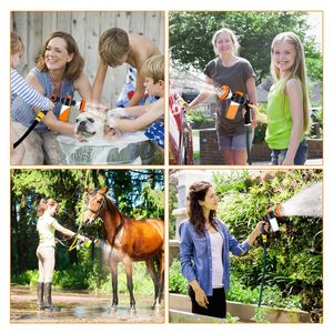 Producto para mascotas, boquilla de alta presión 8 en 1, rociador de jardín, pistola de agua, dispensador de jabón, boquilla de manguera, rociador para lavado de perros y mascotas al aire libre - Product Image 6
