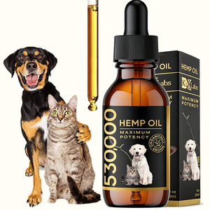 Huile de chanvre apaisante pour animaux de compagnie sous marque privée – Soutien à la mobilité et à la flexibilité – Essentiels pour animaux domestiques – Puissance maximale de 530 000 – Format compact 30 ml - Product Image 6