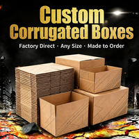 Cartons ondulés à fentes personnalisés, écologiques, réutilisables, en kraft, double paroi, 5 plis, extra résistants, livraison par courrier gratuite, résistants aux UV