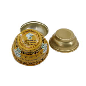 ชามอลูมิเนียมแบบวางซ้อนกันได้สำหรับทำโจ๊กเค้กไอศกรีมแบบเปิดได้ง่ายเกรดอาหาร - Product Image 3