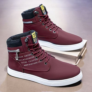 <span class=keywords><strong>Botas</strong></span> Casuales <span class=keywords><strong>de</strong></span> <span class=keywords><strong>Hombre</strong></span> Estilo Coreano 2026, Botines <span class=keywords><strong>de</strong></span> <span class=keywords><strong>Moda</strong></span> con Caña Alta - Product Image 2