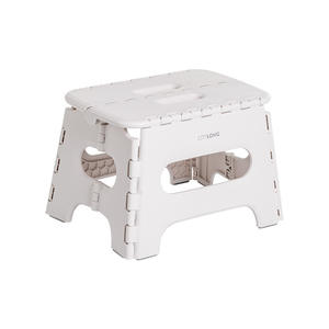 Taburete Plegable Citylong, Silla de Jardín Cuadrada de Plástico, Diseño Minimalista - Product Image 1